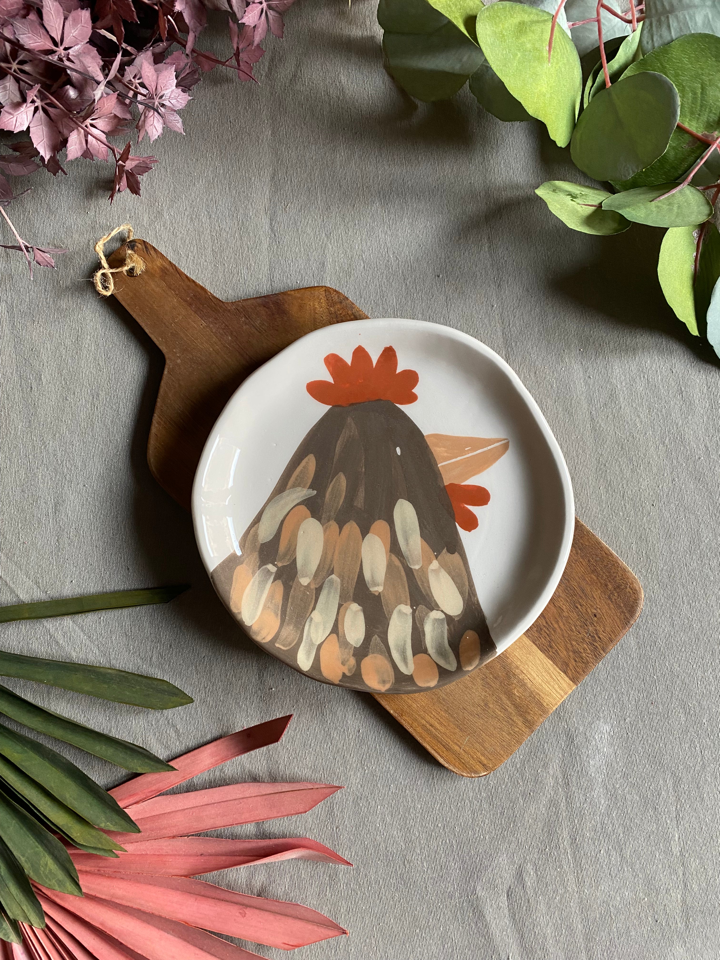 Piattino gallina